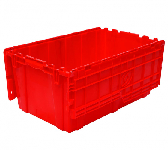 Attached Lid Container 27 x 17 x 12 - SYS Crates